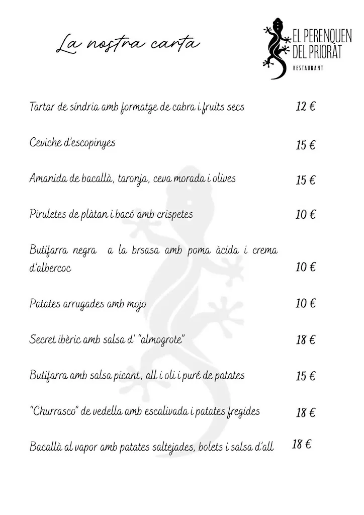 Menu_El Perenquen del Priorat_Guiamets_image_1