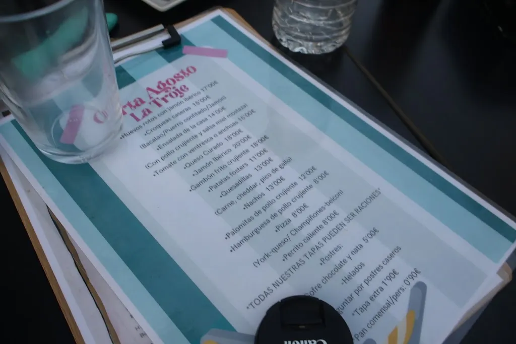 Menu_Restaurante-Pensión La Troje_Lucainena de las Torres_image_4