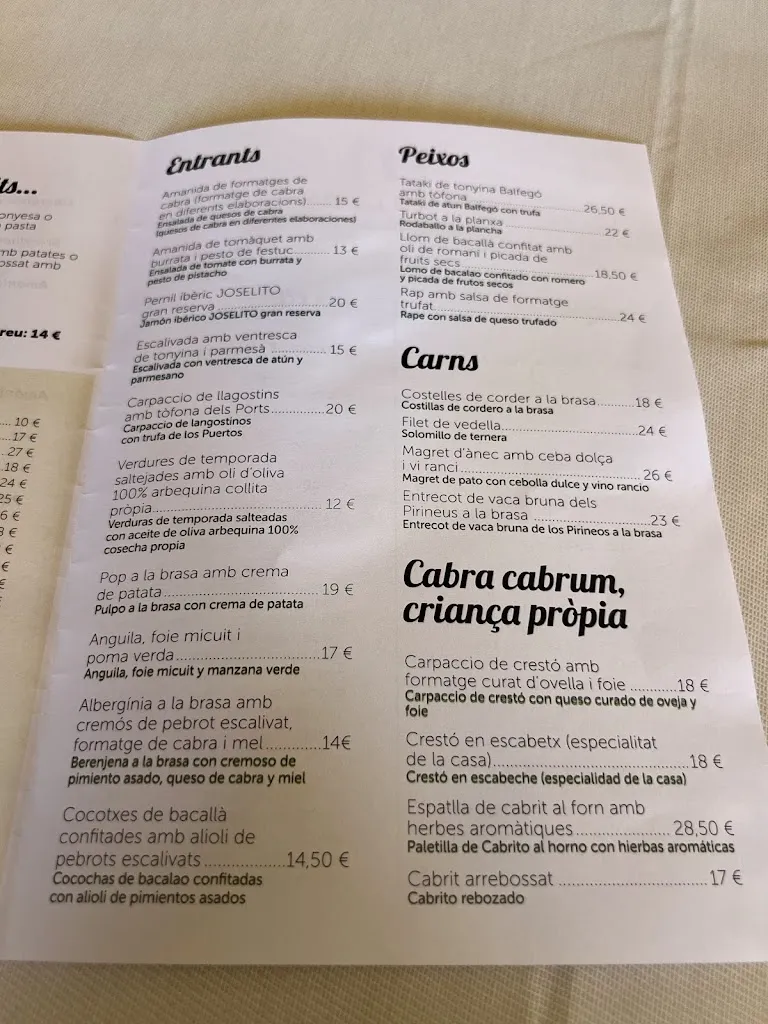 Menu_Restaurant Hotel Miralles_Horta de Sant Joan_image_2