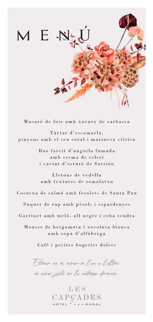 Menu_Les Capçades_Horta de Sant Joan_immagine_4