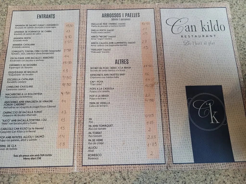 Menu_Can Kildo_Llorenç del Penedès_image_2