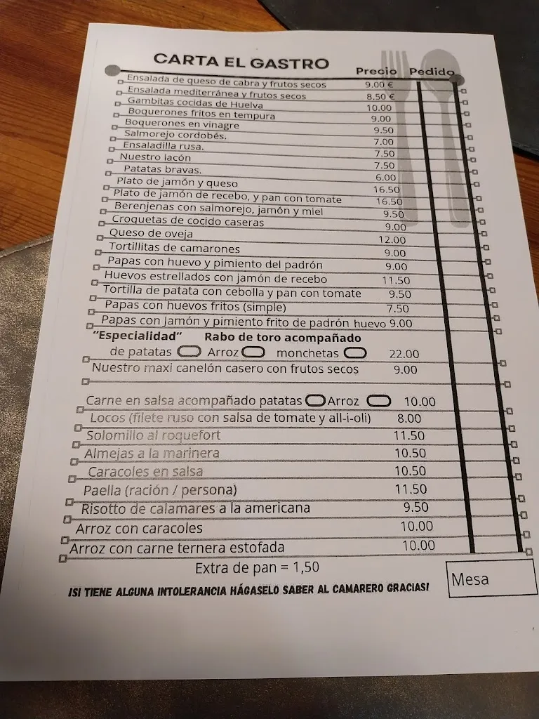Menu_El Gastro by Mari Bornes_Llorenç del Penedès_image_1