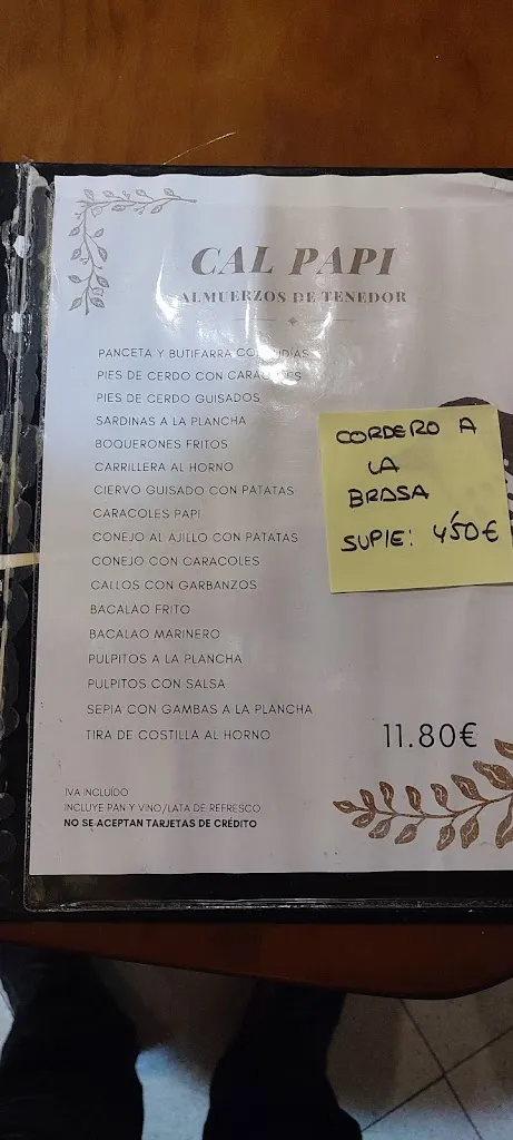 Menu_Restaurant braseria Cal Papi_Llorenç del Penedès_image_4