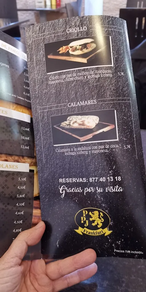 Menu_Bar La Nova Rambla_Llorenç del Penedès_image_2