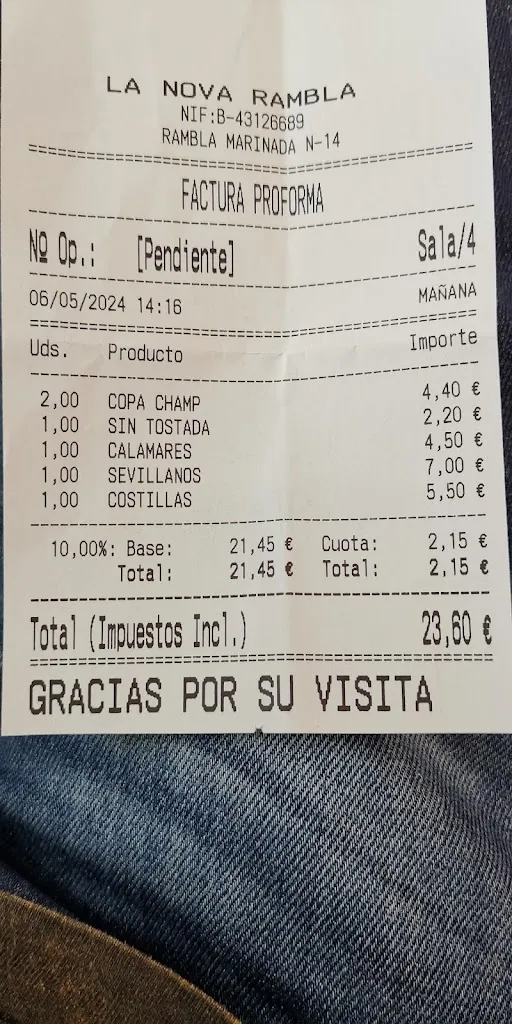 RICKY1494_Bar La Nova Rambla_Llorenç del Penedès_review