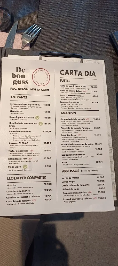 Menu_BDGUSS Llorenç_Llorenç del Penedès_image_1