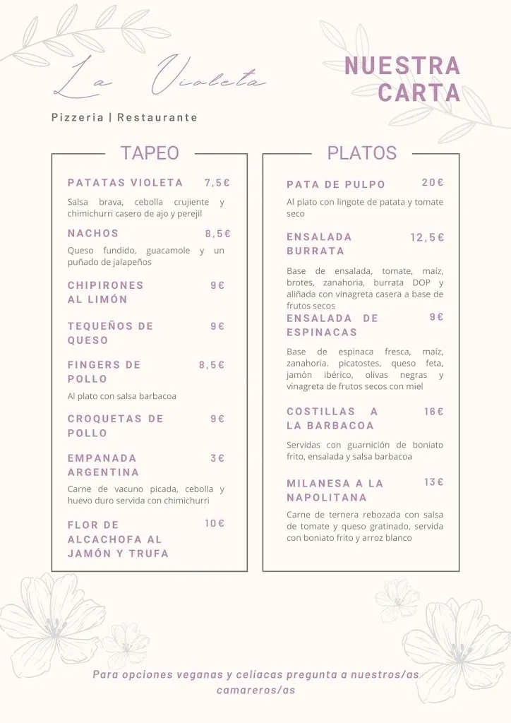 Menu_La Dolça Violeta_Montblanc_image_3