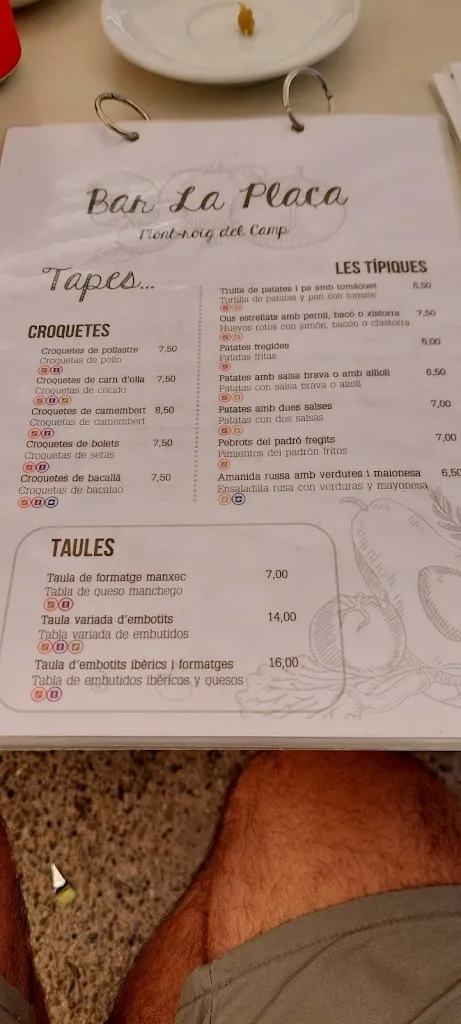 Menu_Bar Plaça Mont Roig_Mont-roig del Camp_image_4