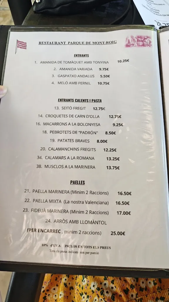 Menu_Casa Pepita Parc Montroig_Mont-roig del Camp_image_4