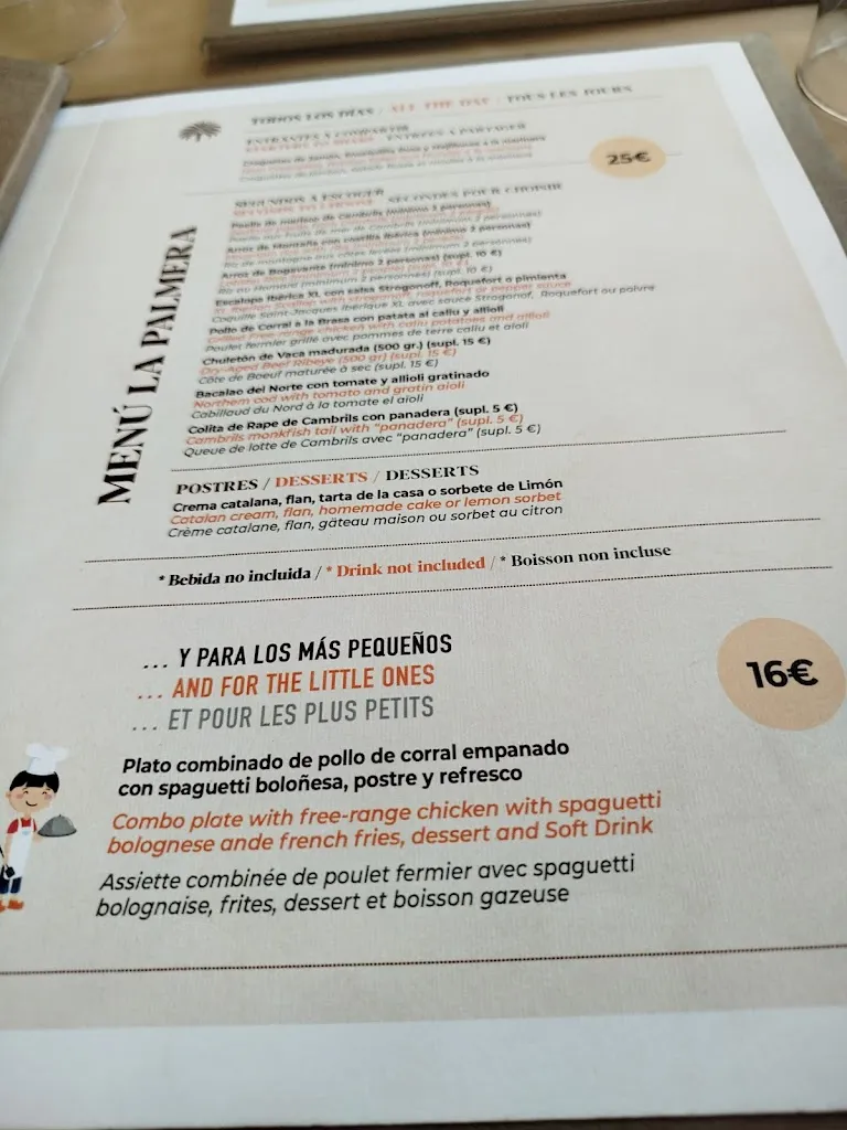 Menu_Restaurant La Palmera_Mont-roig del Camp_image_1