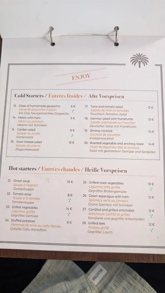 Menu_Restaurant La Palmera_Mont-roig del Camp_image_3