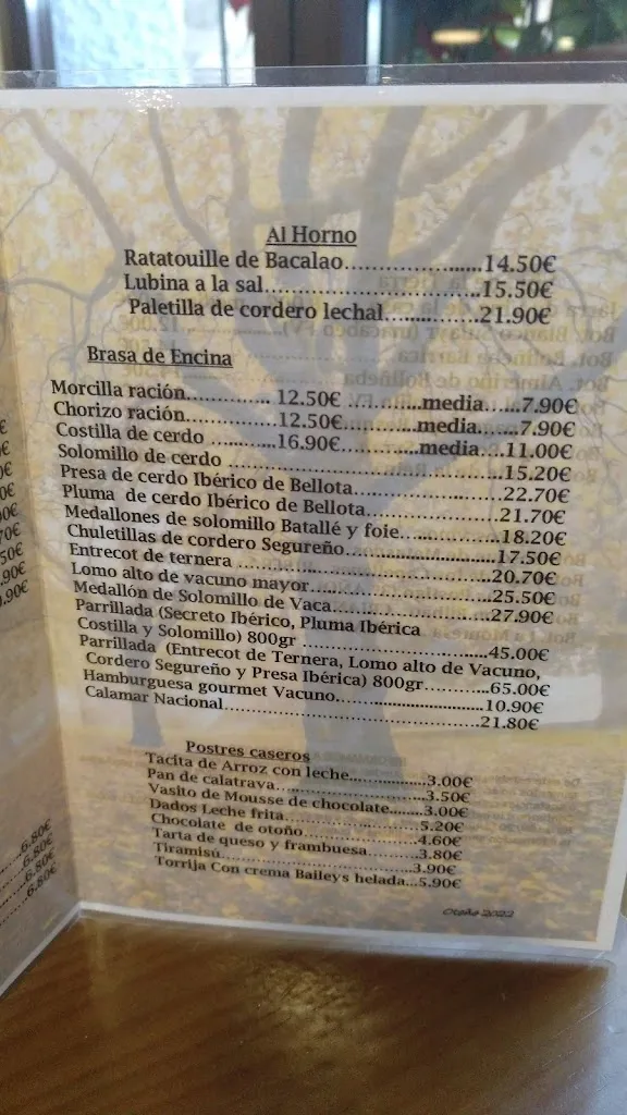 Menu_Restaurante El Nacimiento_Laujar de Andarax_image_2