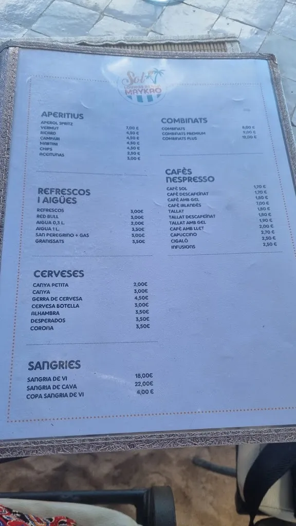 Menu_Maykao Beach Club_Mont-roig del Camp_image_3