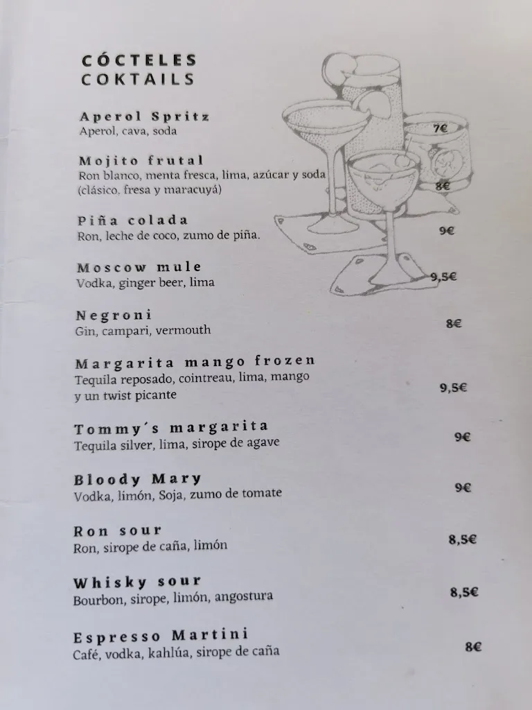 Menu_GINGER café_Mont-roig del Camp_immagine_1
