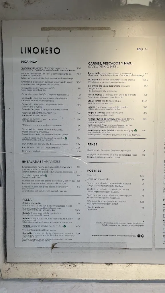 Menu_Restaurant Limonero_Mont-roig del Camp_image_3