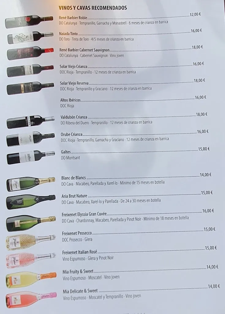 Menu_Restaurante La Riviera_Mont-roig del Camp_image_1