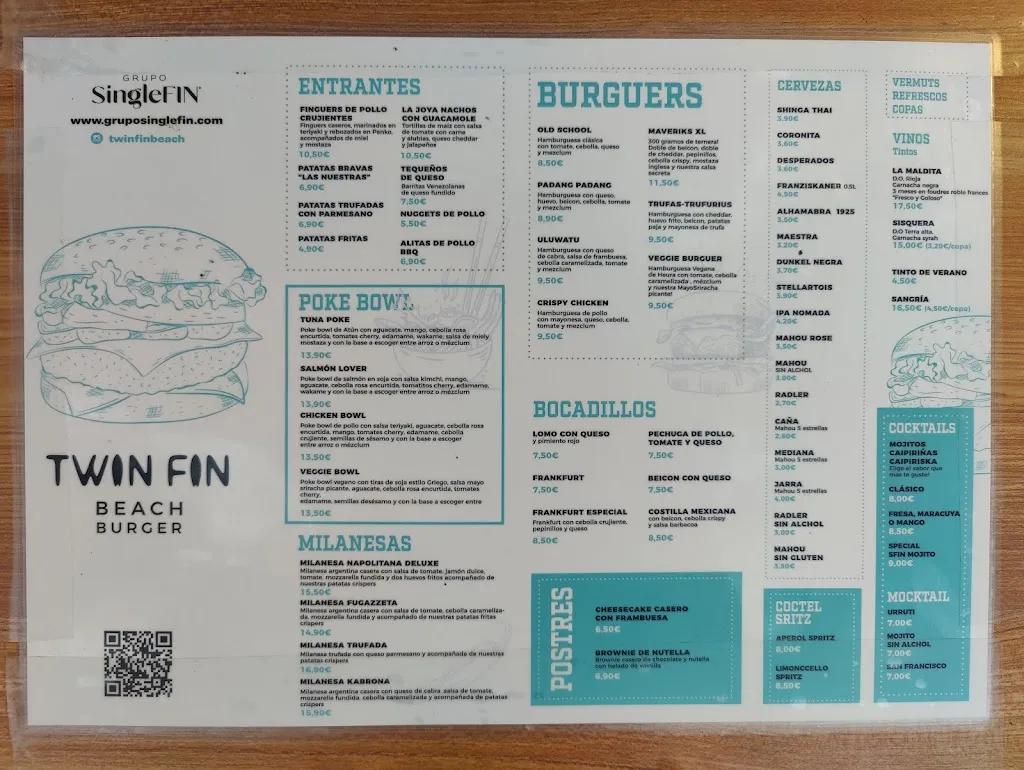 Menu_Twin Fin_Mont-roig del Camp_image_2