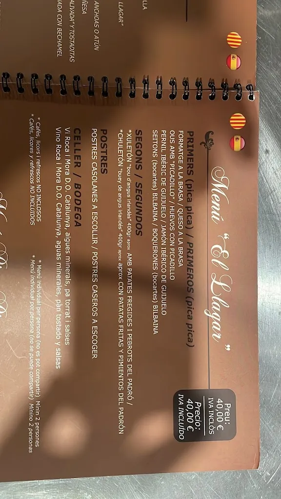 Menu_Asador El Llagar_Montbrió del Camp_image_2