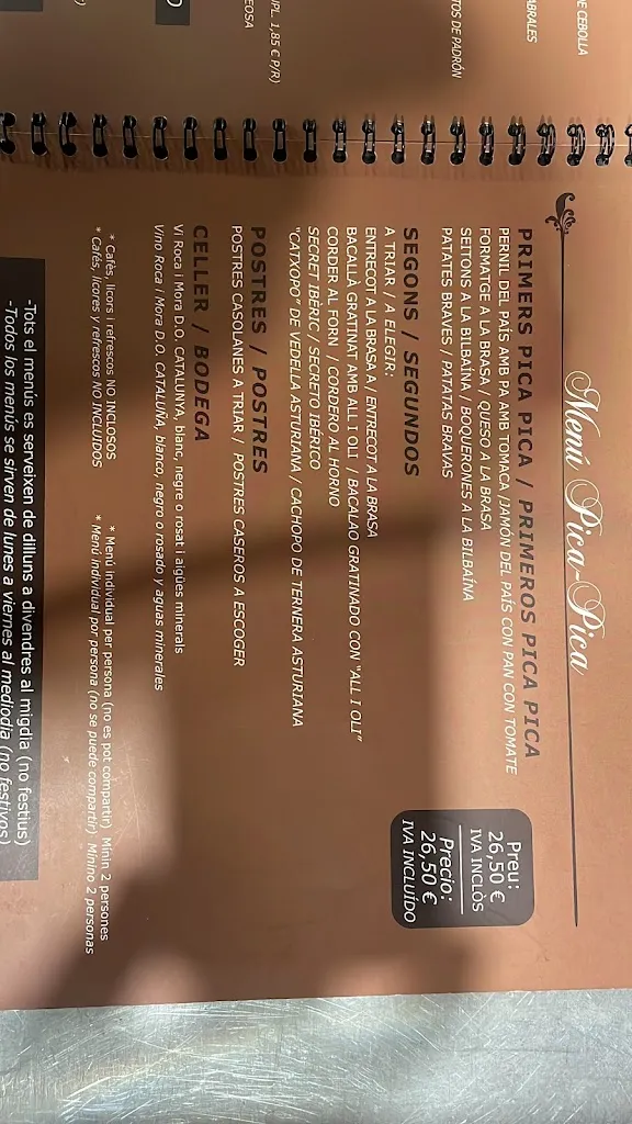 Menu_Asador El Llagar_Montbrió del Camp_image_3