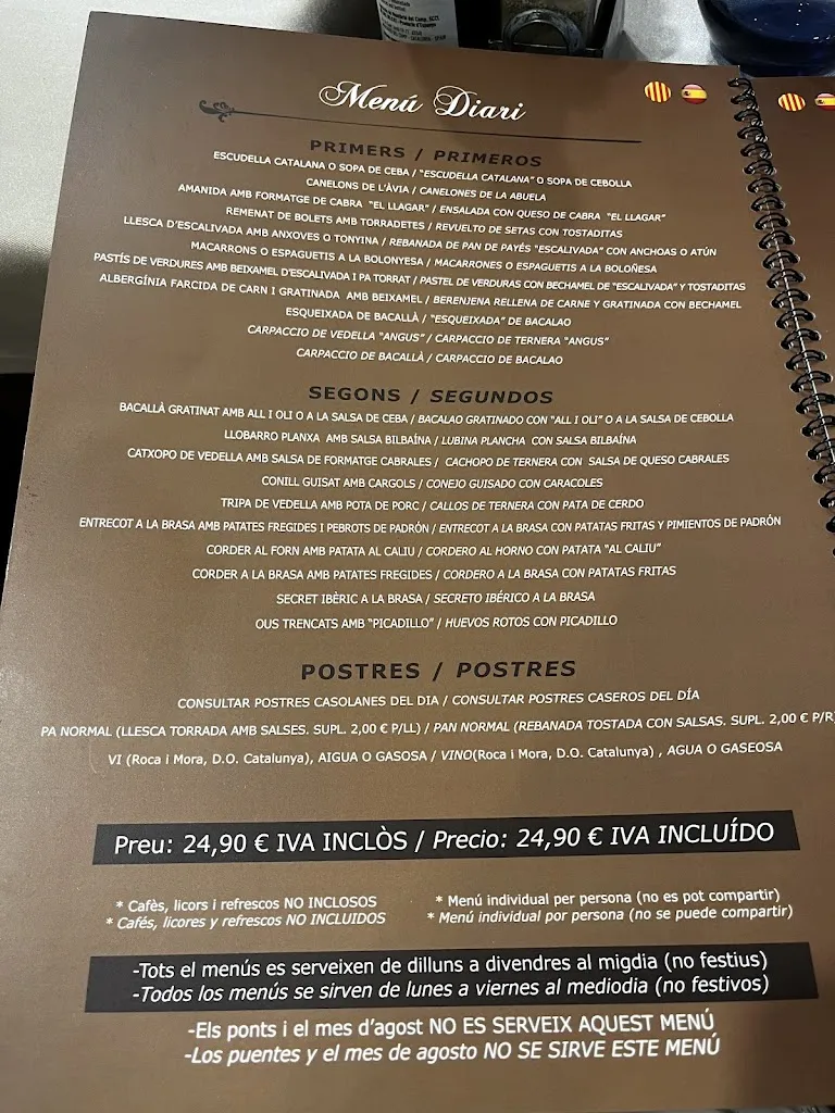 Menu_Asador El Llagar_Montbrió del Camp_image_4