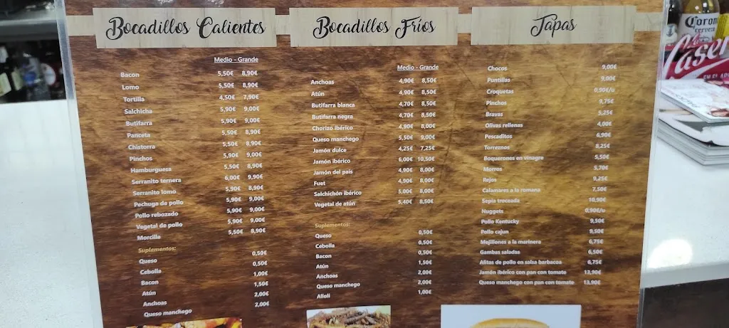 Menu_Bar Tapas La Vila del Pingui_Montmell_image_2