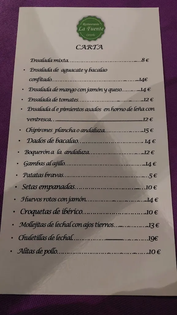 Menu_La Fuente_Cerceda_image_2