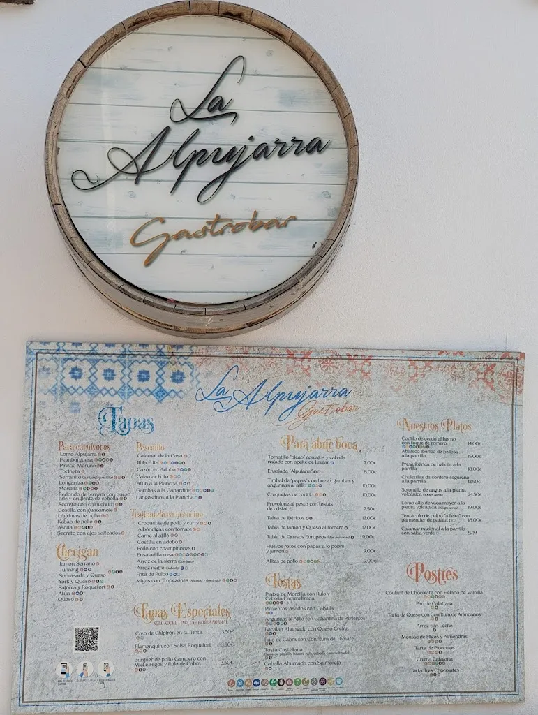 Menu_Café-Bar La Alpujarra_Laujar de Andarax_image_1