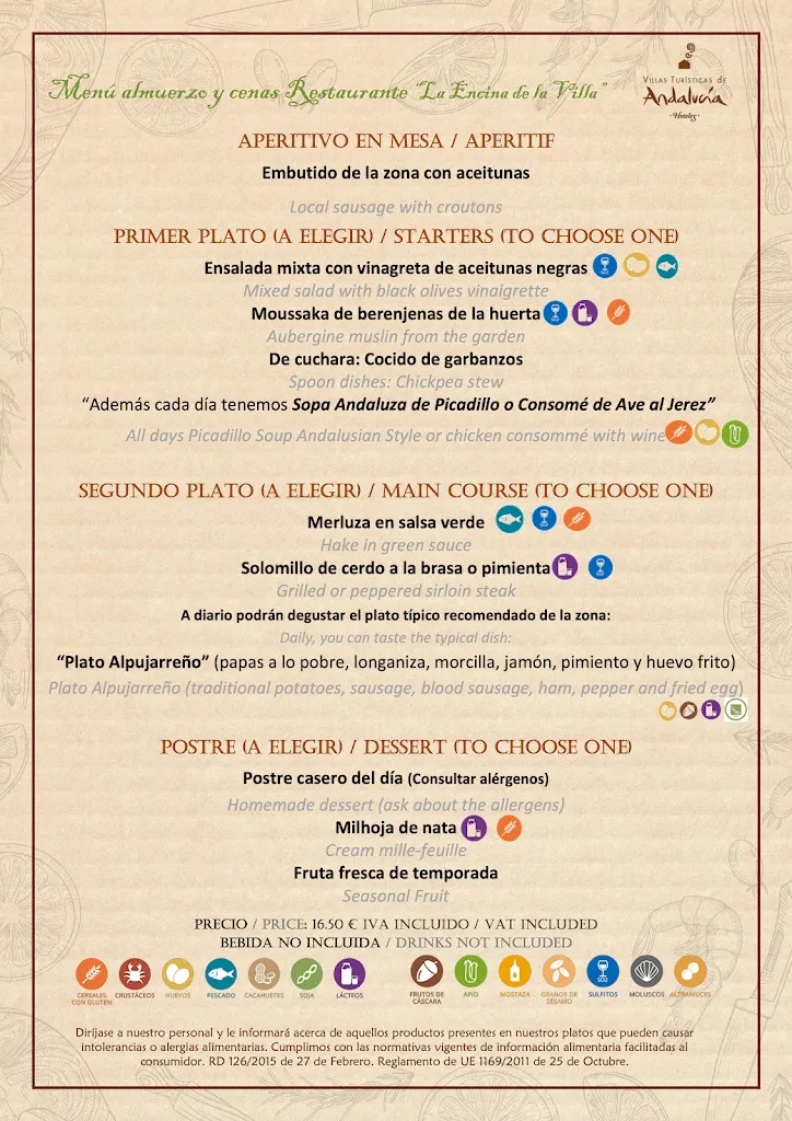 Menu_Restaurante La Encina de la Villa_Laujar de Andarax_image_2
