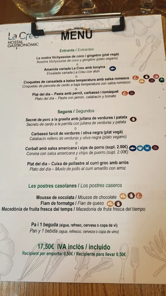 Menu_BAR LA CREU_Móra dEbre_image_1