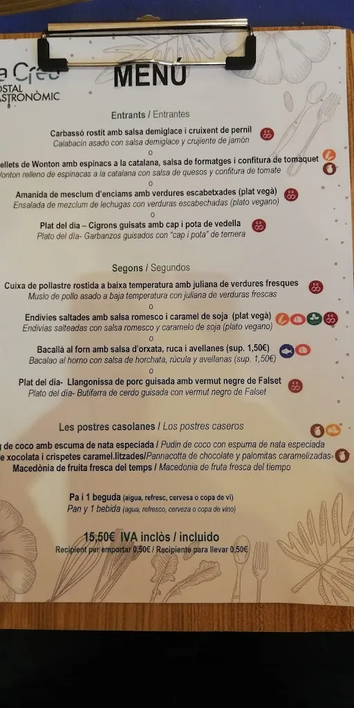 Menu_BAR LA CREU_Móra dEbre_image_2