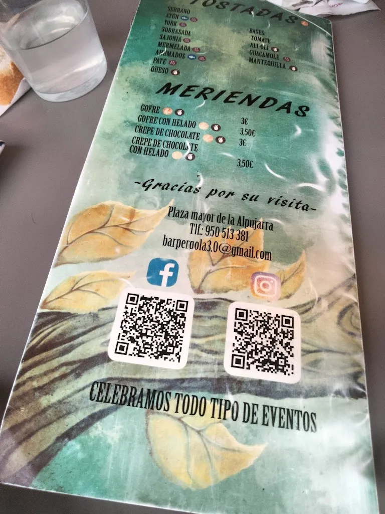 Menu_La Pergola café-bar_Laujar de Andarax_image_4