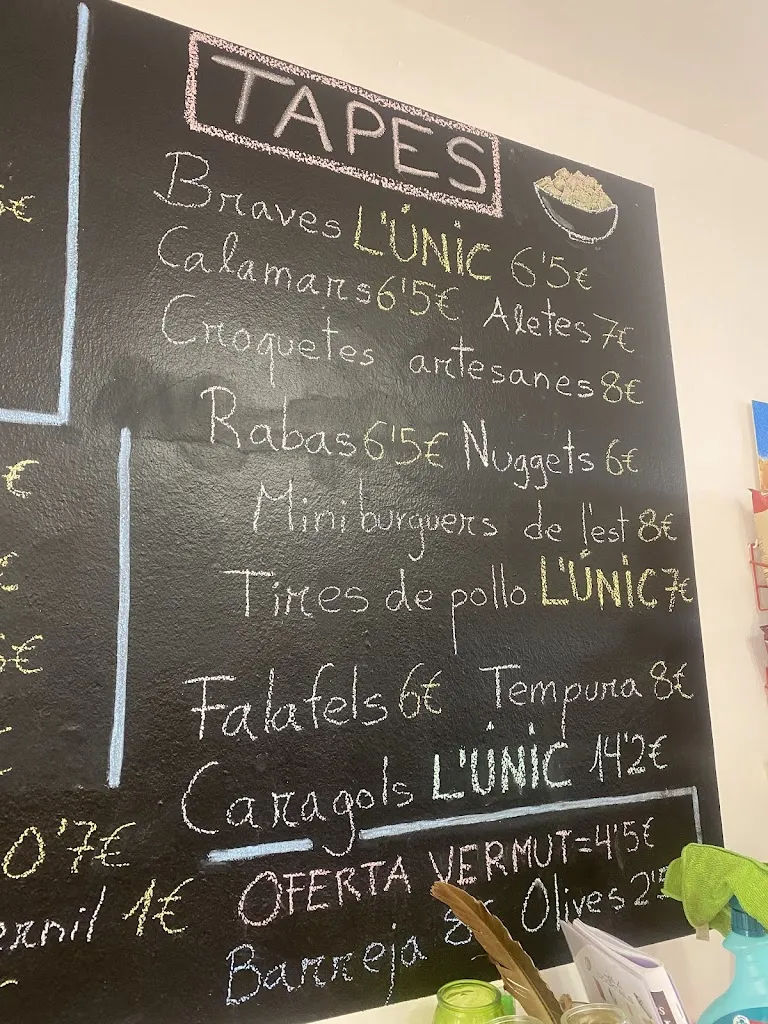 Menu_Bar L'únic_Morera de Montsant_image_3