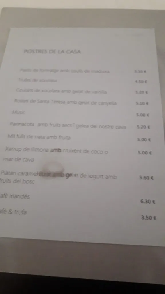 Menu_Coll de Nulles_Nulles_image_4