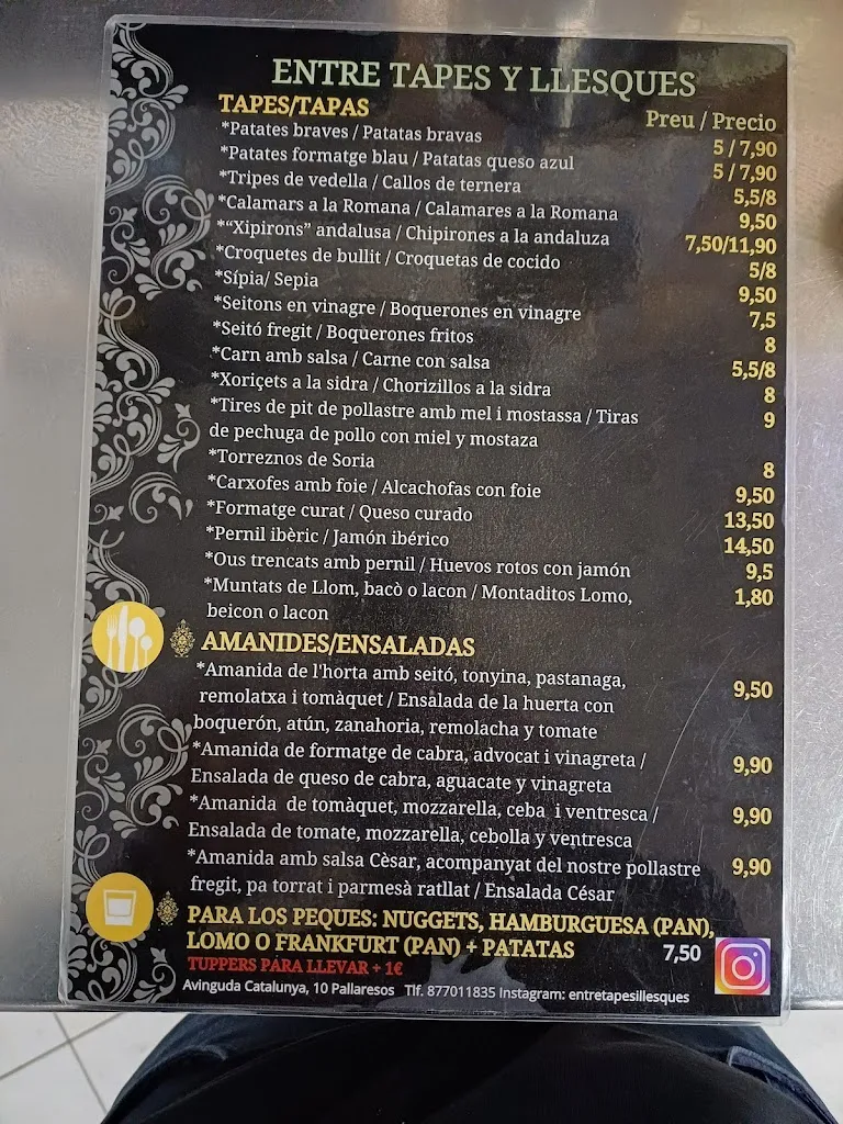 Menu_Entre tapes i llesques -bar piscina-_Pallaresos_image_2