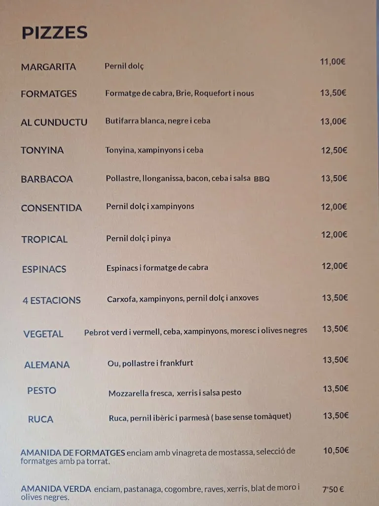Menu_Pizzeria Al Cunductu_Pallaresos_image_1