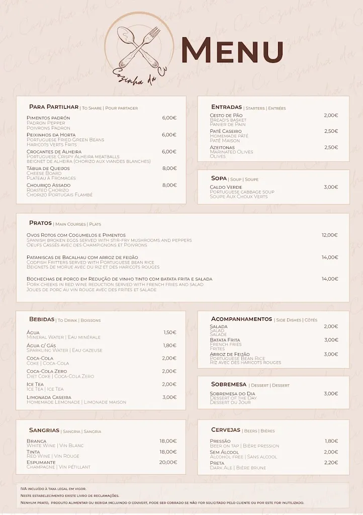 Menu_Restaurante Cozinha da Ci_Nou de Gaià_image_1