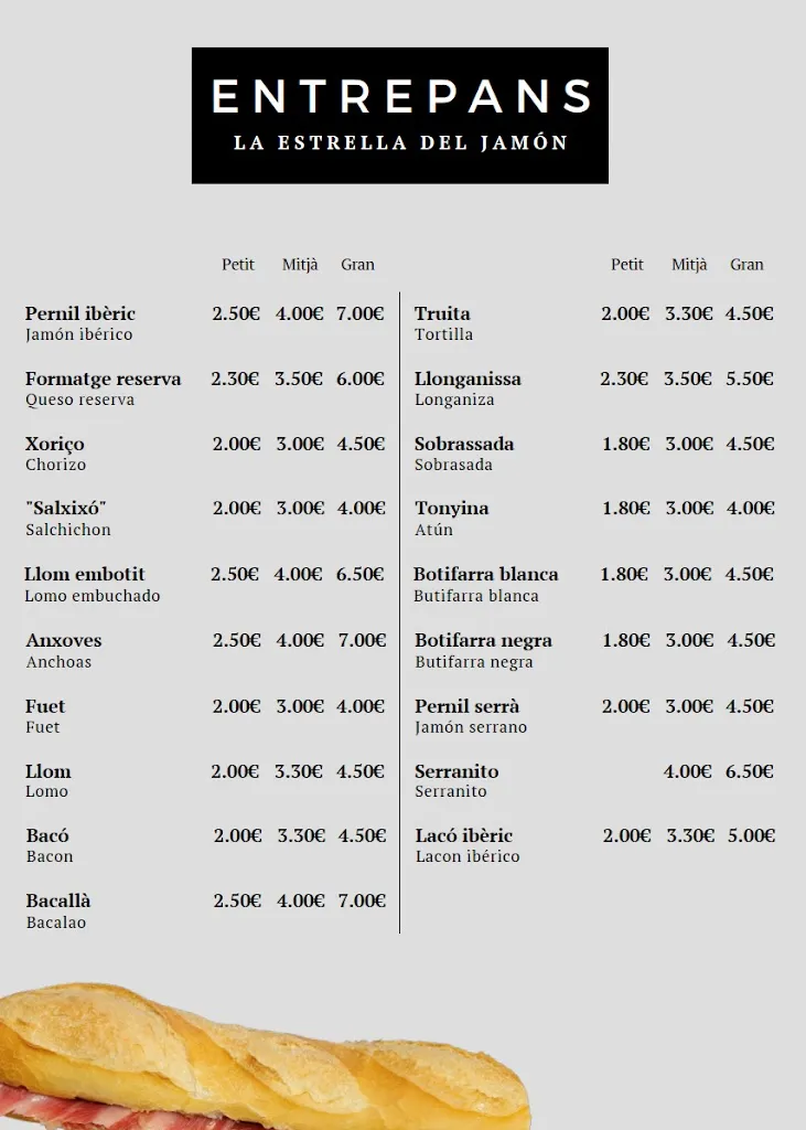 Menu_La Estrella del Jamón_Nou de Gaià_image_3