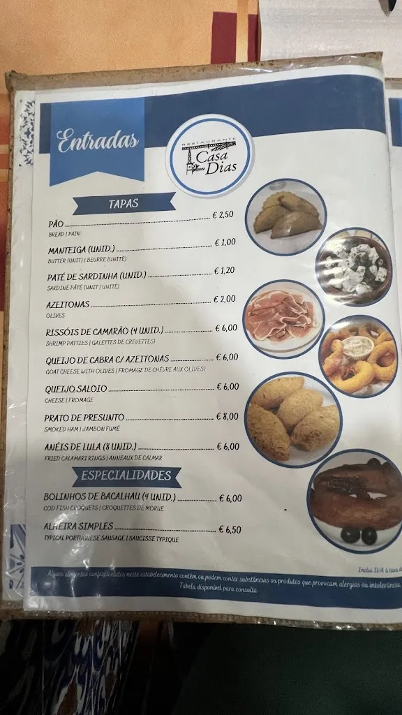 Menu_Restaurante Casa Dias_Nou de Gaià_image_2