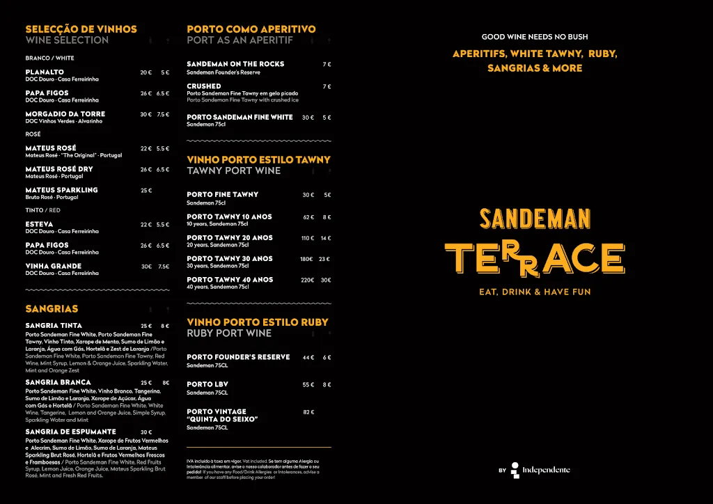 Menu_The George Terrace Bar_Nou de Gaià_image_2