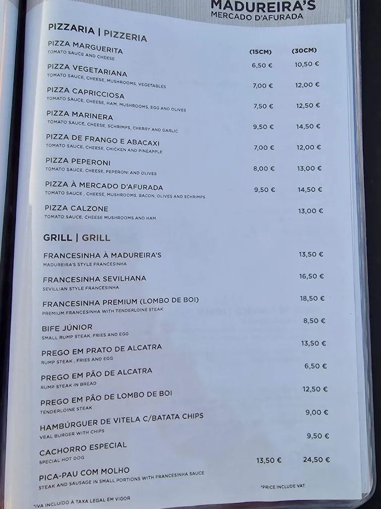 Menu_Madureira's Mercado d'Afurada_Nou de Gaià_image_2