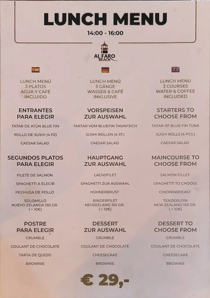 Menu_Al Faro Beach_Palma dEbre_image_2