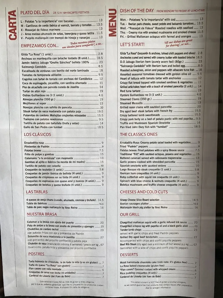 Menu_La Rosa Vermuteria & Colmado_Palma dEbre_image_2