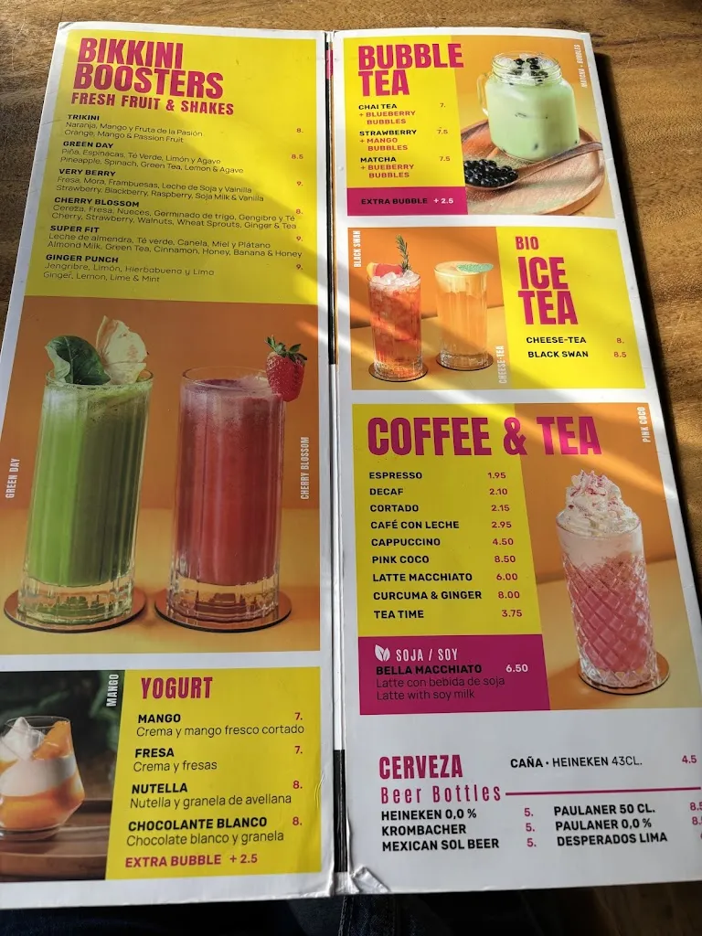 Menu_Bikkini Beach - Playa de Palma_Palma dEbre_image_4