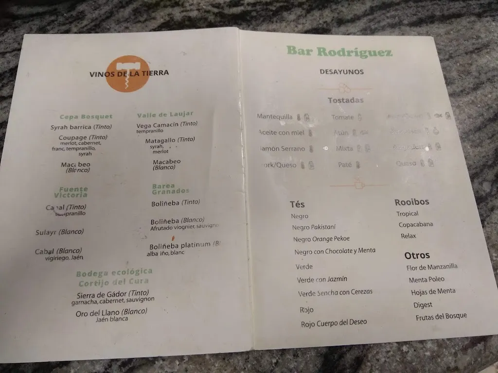 Menu_Bar Rodriguez_Laujar de Andarax_image_2