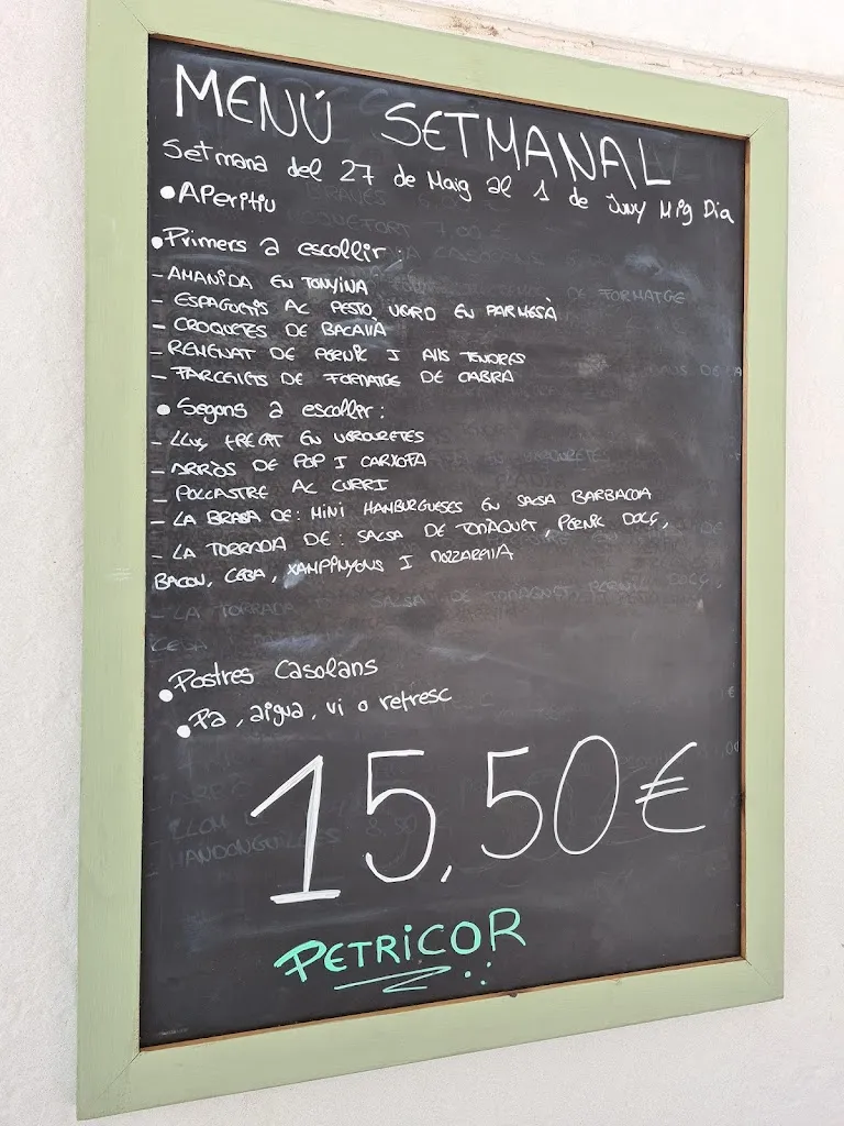 Menu_Bar Restaurant Petricor_Pinell de Brai_image_2