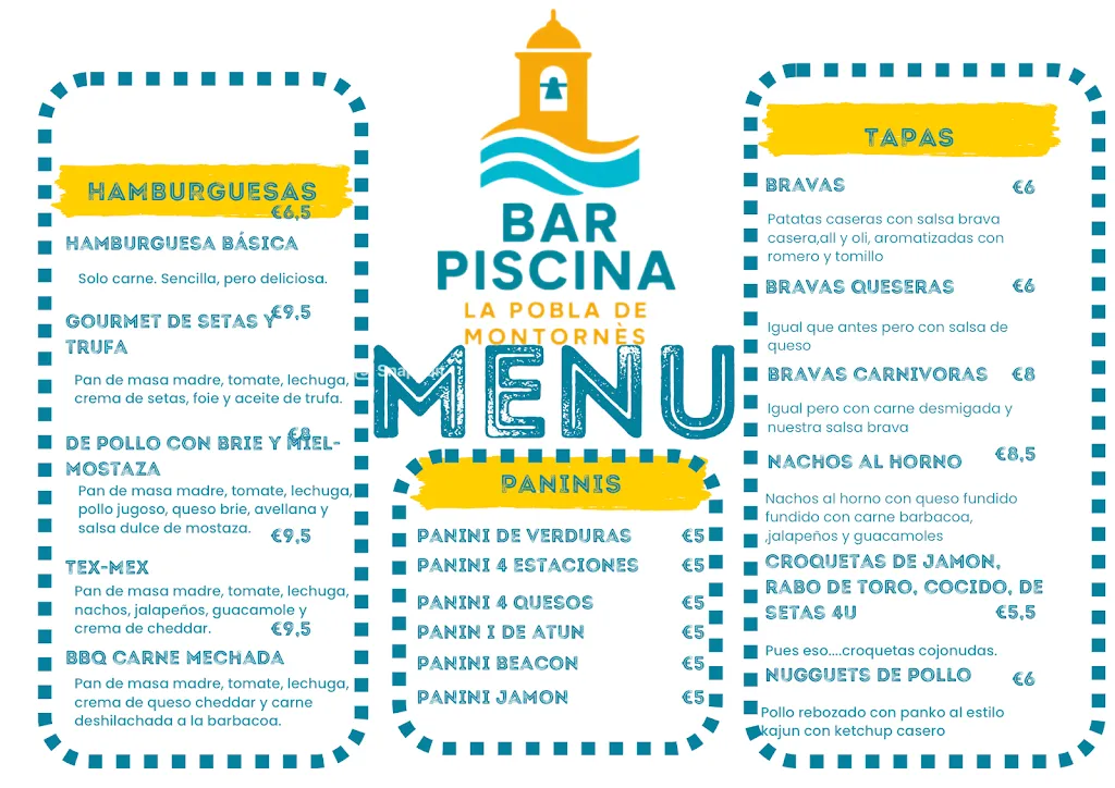 Menu_Bar Picina de la Pobla de Montornés_Pobla de Montornès_image_1