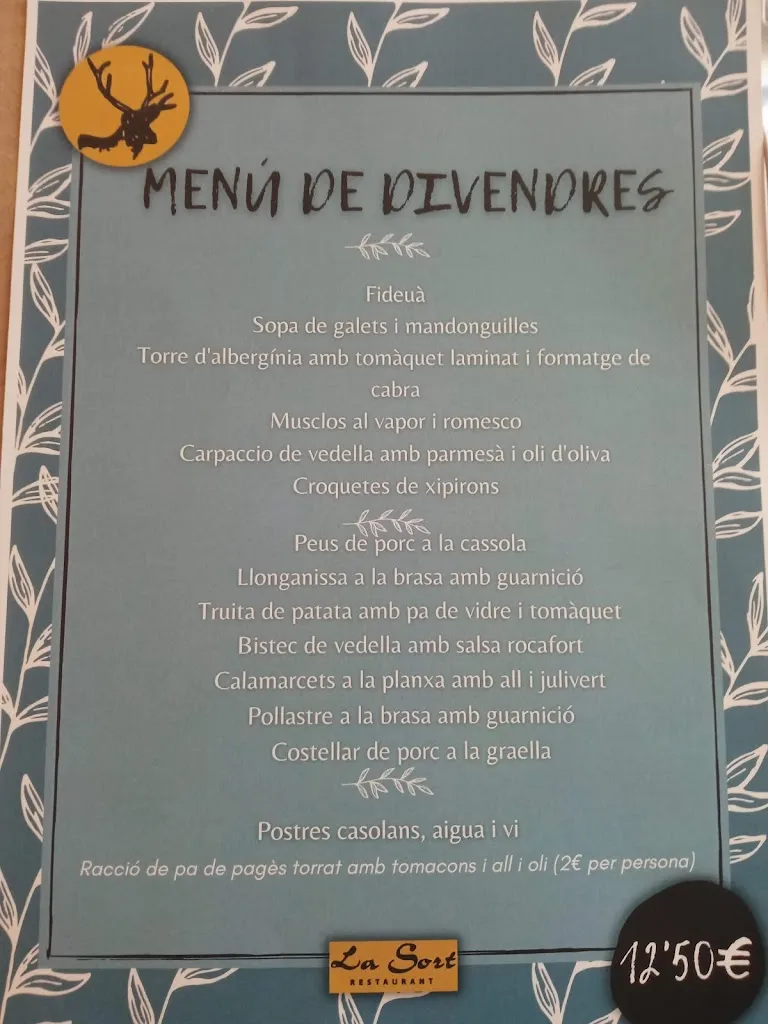 Menu_Restaurant La Sort_Pont dArmentera_image_4