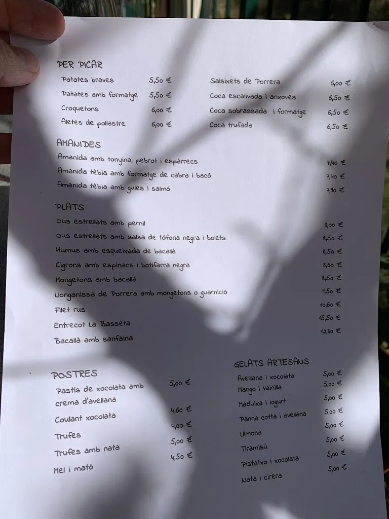 Menu_La Basseta_Porrera_image_1