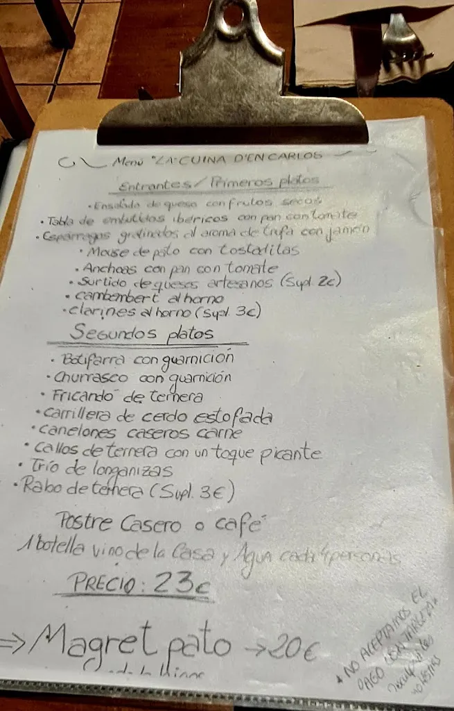 Menu_La Cuina d'en Carlos_Pratdip_image_2