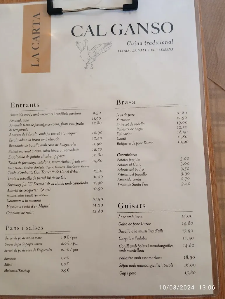 Menu_Cal Ganxo_Puigpelat_immagine_1